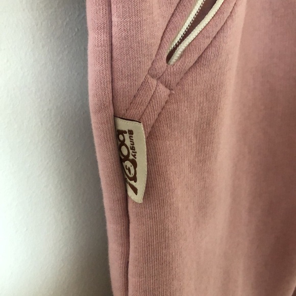 Kids Rose Warm hooded jumpsuit with flap - Gray Rose - Picture 5 of 15